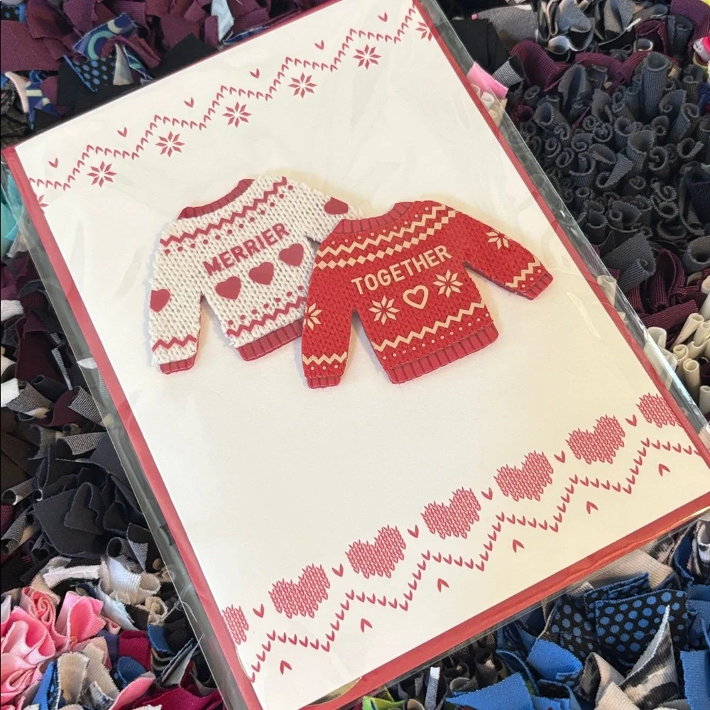 🆕Papyrus “Merrier Together” Christmas Greeting Card